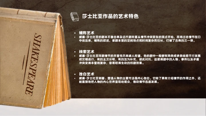 莎士比亚人物介绍知识普及PPT