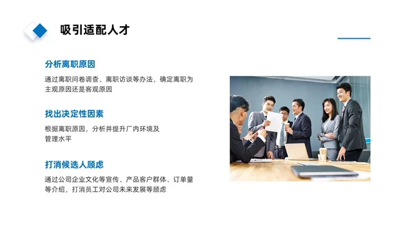 实拍风简约人才画像PPT课件管理