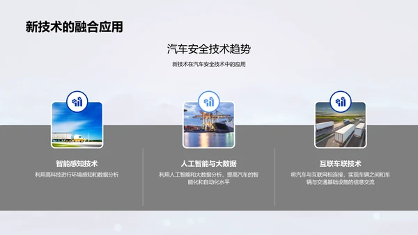 汽车安全技术演讲报告PPT模板