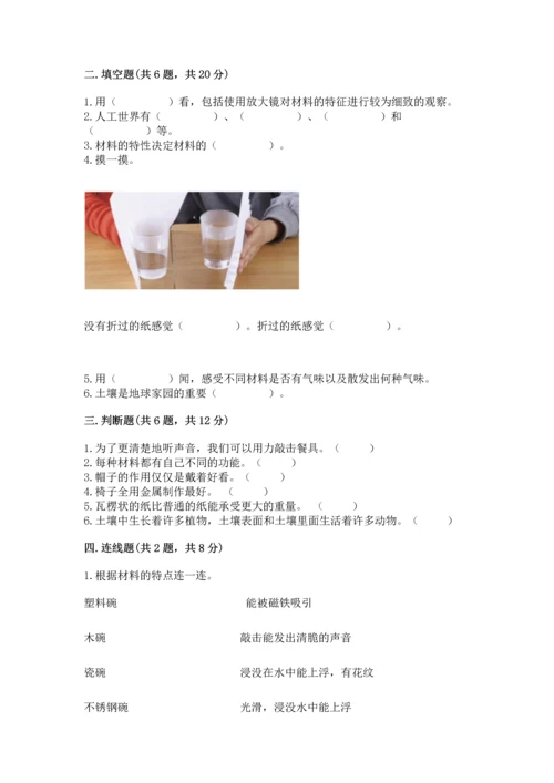 教科版科学二年级上册《期末测试卷》精品【名师系列】.docx