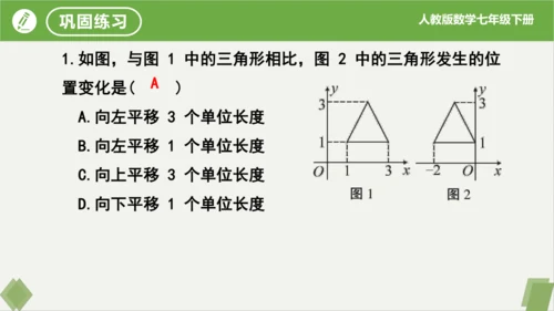 7.2.2用坐标表示平移（同步课件）-七年级数学下册同步精品课堂（人教版）