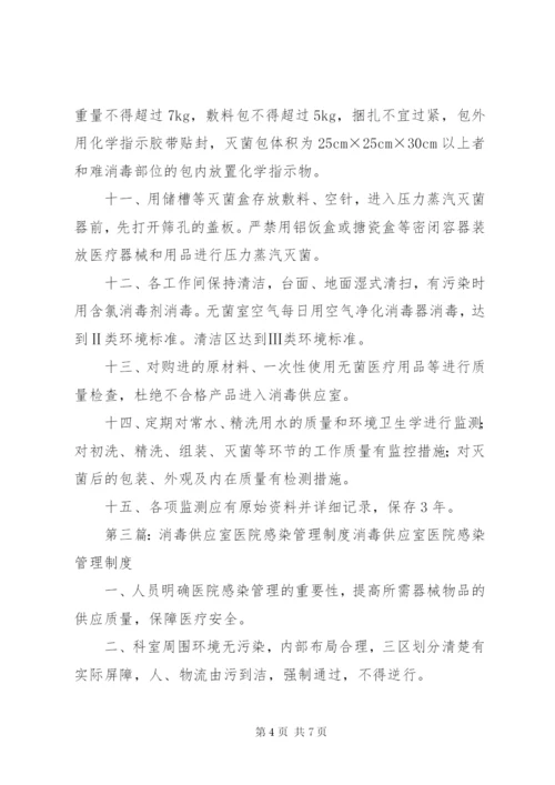 人流室医院感染管理消毒制度.docx