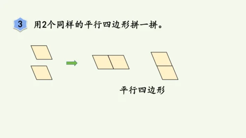 1.2  平面图形的拼组（课件）(共13张PPT)2024-2025学年人教版一年级数学下册