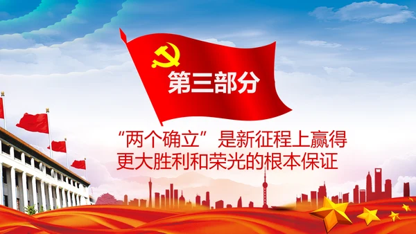 学习个确立的决定意义党支部党课PPT课件