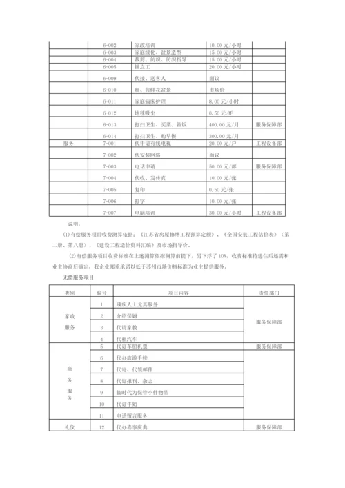 万科物业管理专项方案.docx