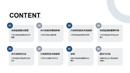 净化蓝水：环保新策略