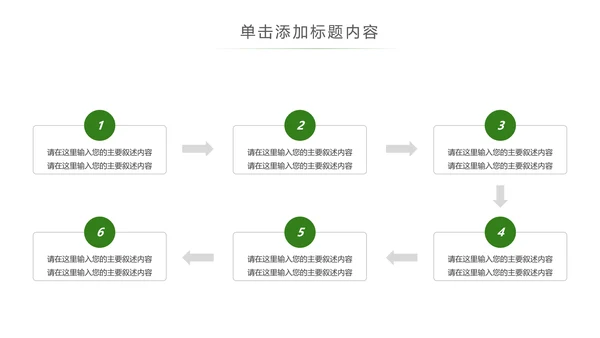 绿色森林植树造林林业木材园动态PPT模板