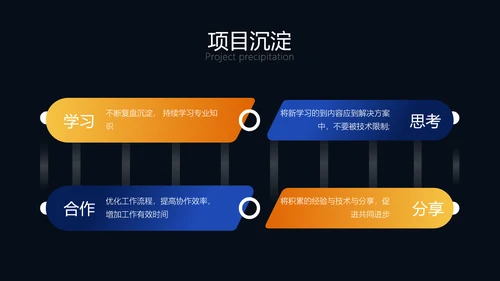 科技风年度工作总结PPT