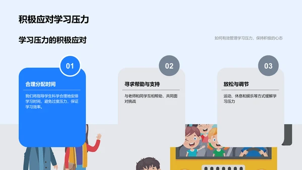 六年级学习报告PPT模板