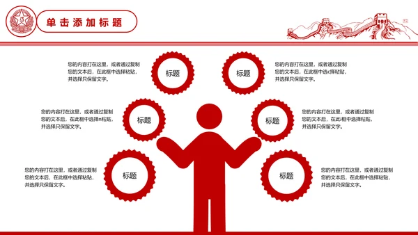 八一军队部队工作汇报动态PPT