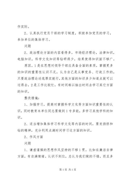 党性自我分析心得体会.docx