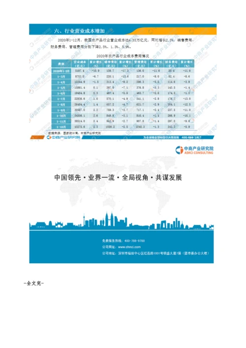中国农产品行业运行情况月度报告-8.docx
