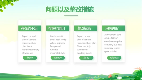 山区乡村振兴调研报告动态PPT模板