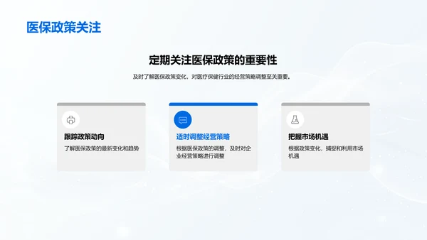 掌握医保政策应对变动