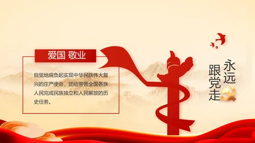 党支部党史学习教育工作总结动态PPT