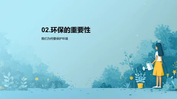 六年级环保知识讲解PPT模板