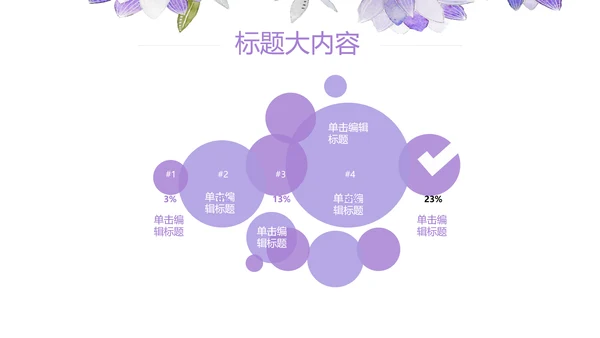 紫色水彩风三八妇女节班会动态ppt模板D源文件