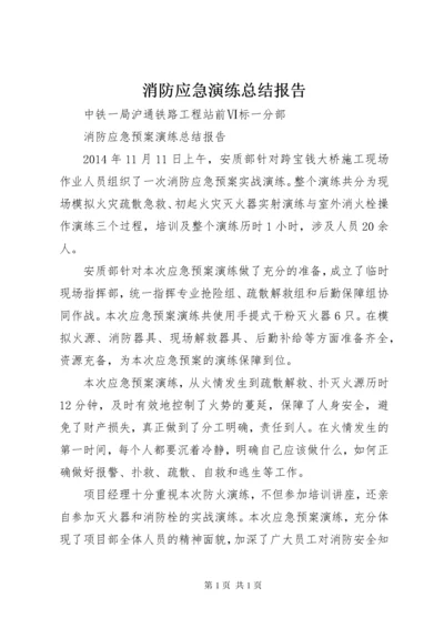 消防应急演练总结报告 (3).docx