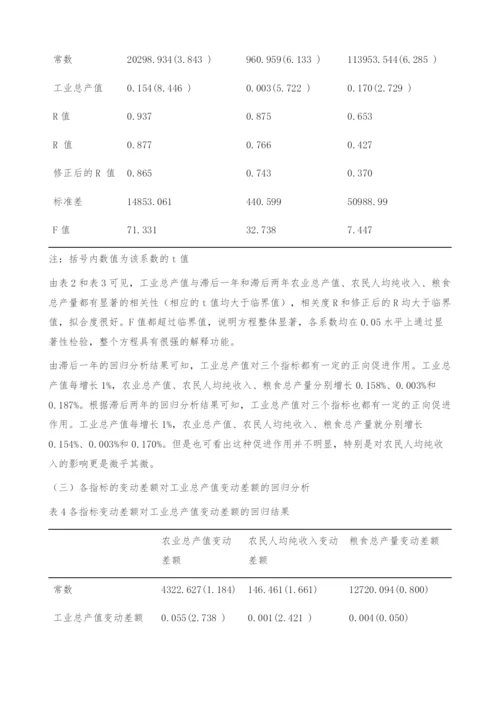 资源富集区工业发展对农村经济的影响分析-以陕西省定边县为例.docx