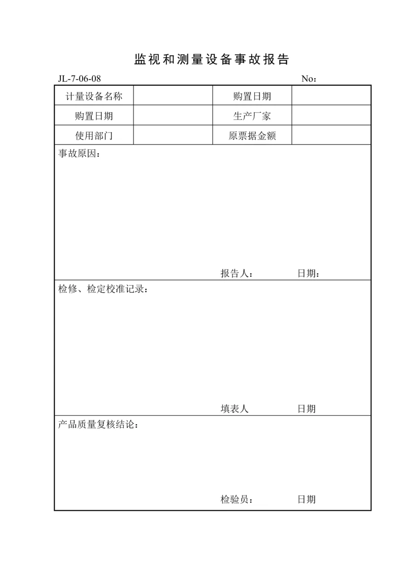 监视和测量设备事故报告.docx