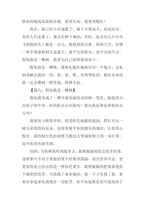 假如我是一棵树作文300字.docx