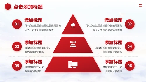 红色高端公司介绍企业宣传商业计划书产品介绍推广合作品牌介绍PPT模板