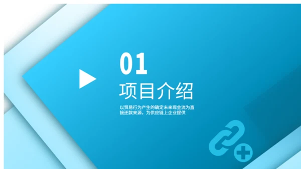 SAAS平台供应链金融商业计划书通用PPT模板