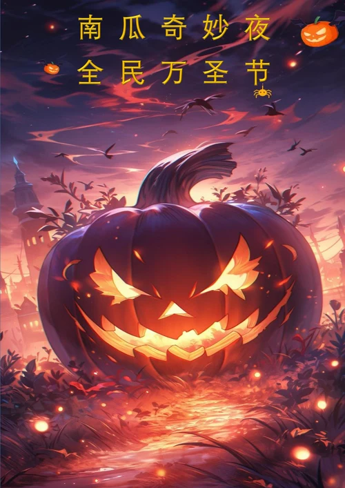 南瓜奇妙夜万圣节海报