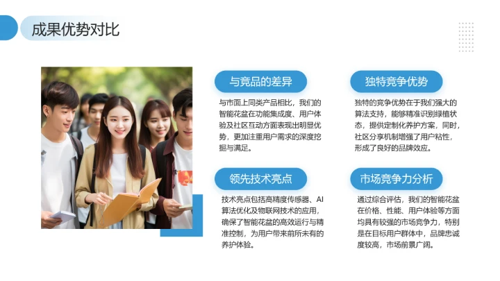 大学生小组项目报告项目研究成果汇报通用PPT模版