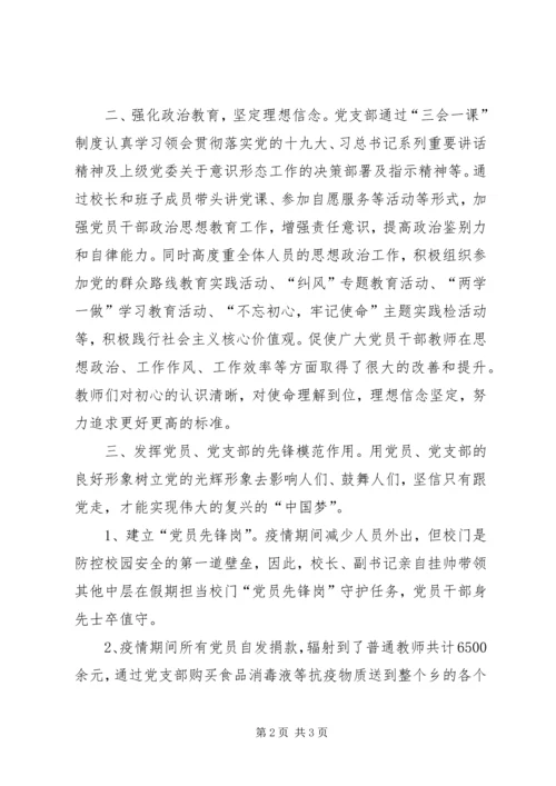 学校XX年第一季度意识形态阵地建设与管理工作情况报告.docx