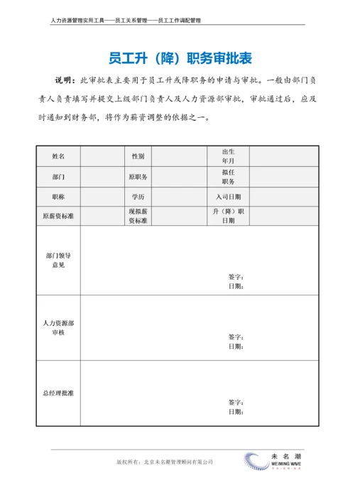 员工升降职审批表.docx