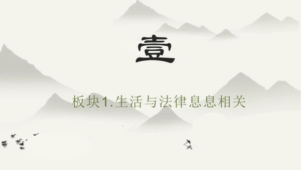 第4单元第9课第1课时  生活需要法律 教学课件 -统编版中学道德与法治七年级（下）