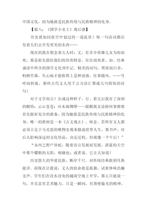 国学小名士观后感.docx