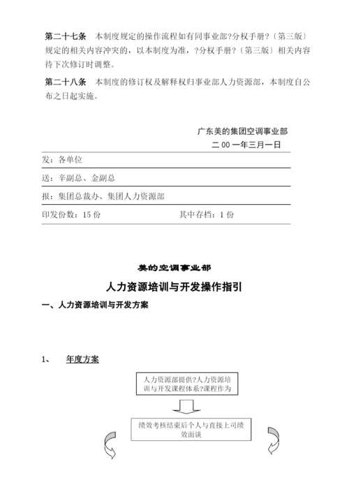 人力资源开发与培训制度.docx