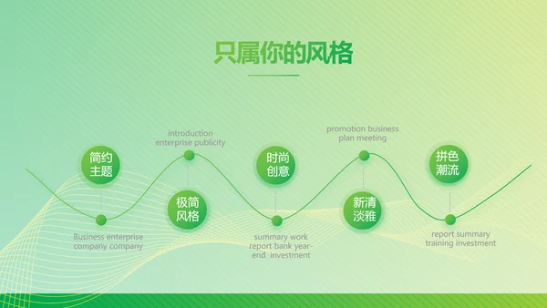 绿色公司企业市场营销策划方案PPT护肤