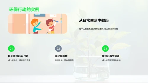 环保生活，自我起步