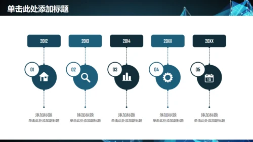 未来科技公司企业年终计划总结通用PPT模板