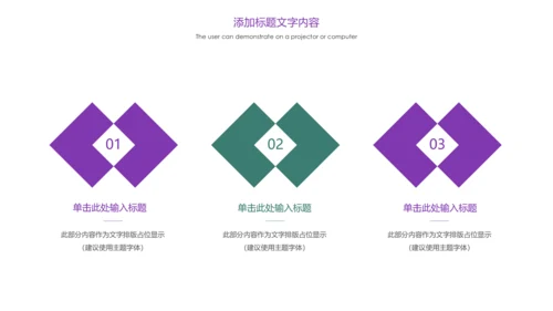 紫色唯美教育课件教学培训PPT模板