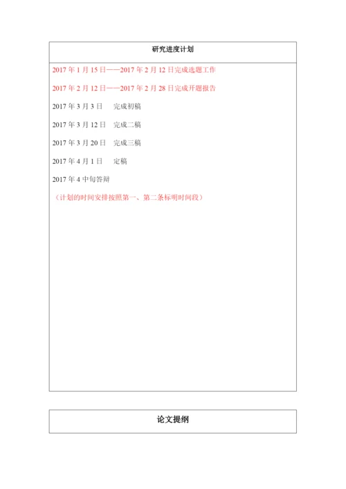 论文题目开题报告.docx