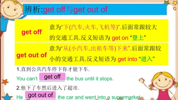 人教版八下Unit 1 What's the matter? SectionA词汇精讲课件
