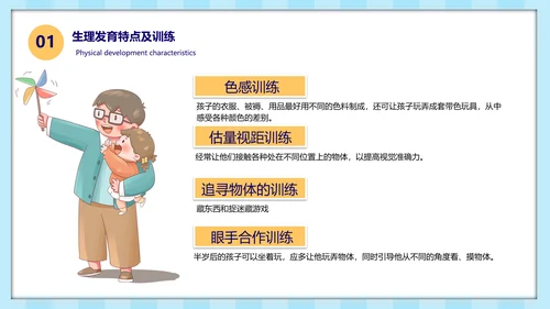 幼儿园早教知识基础发育知识ppt模板