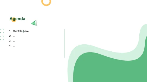 绿色科技风毕业答辩汇报PPT主题
