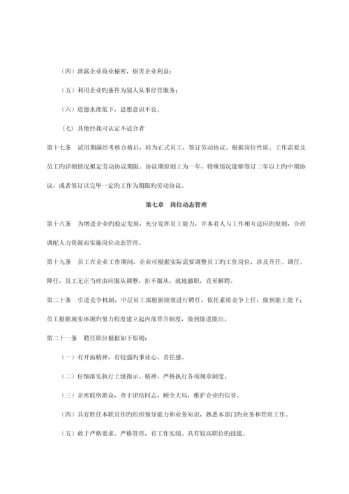 国际汽车城开发有限公司员工手册.docx