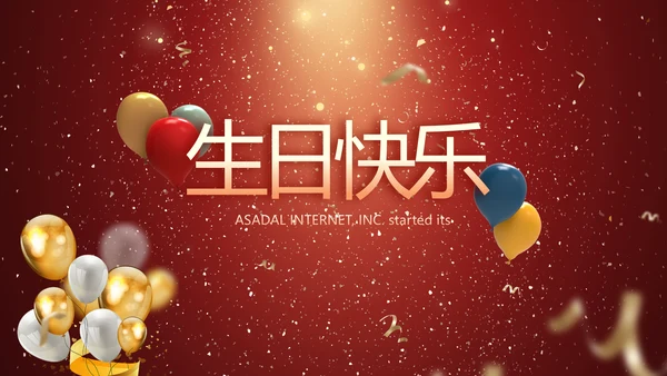 生日快乐生日派对纪念册电子相册PPT
