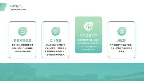绿色简约风社团宣传PPT