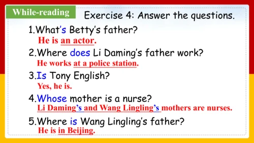 Module 2 My family Unit 2 These are my parents.课件（