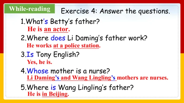 Module 2 My family Unit 2 These are my parents.课件（