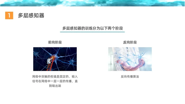 彩色水彩简约商务深度学习企业培训PPT课件