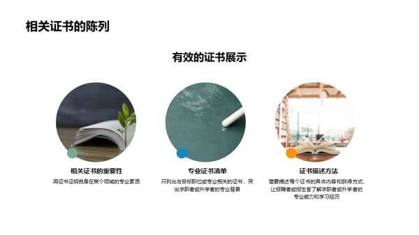 简历攻略，通往成功