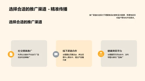 健康食品营销新篇章